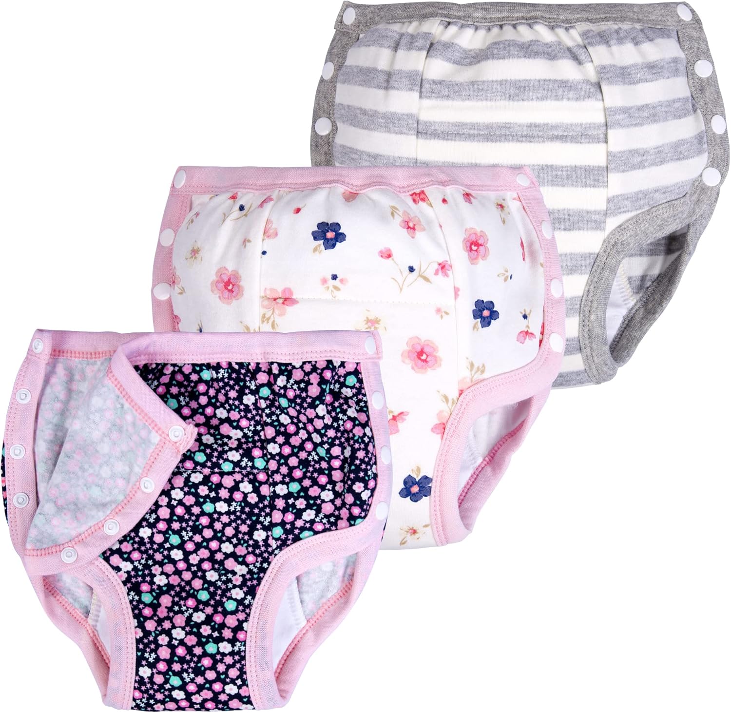 BIG ELEPHANT Toddler Side Button Training Underpants