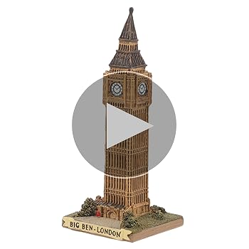 ビッグ・ベン ＊ オブジェ 置物 Amazon｜OUNONA ビッグベンの装飾品 イギリスの時計塔の置物