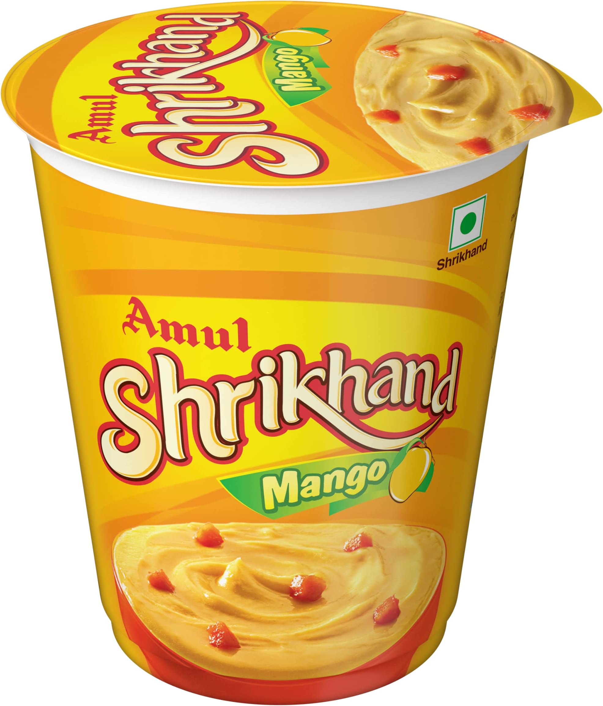 Amul Shrikhand Mango, 500 g Box