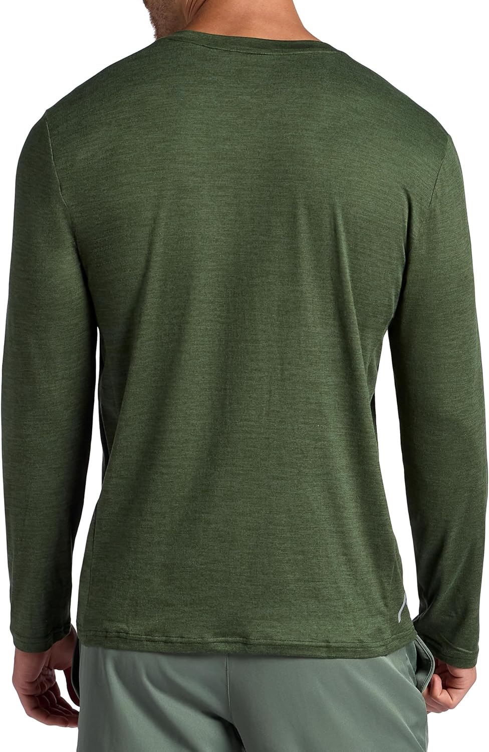 Head Men's Guard Long Sleeve Crewneck Top, Relaxed Fit, Stretch Midweight Material - Image 2