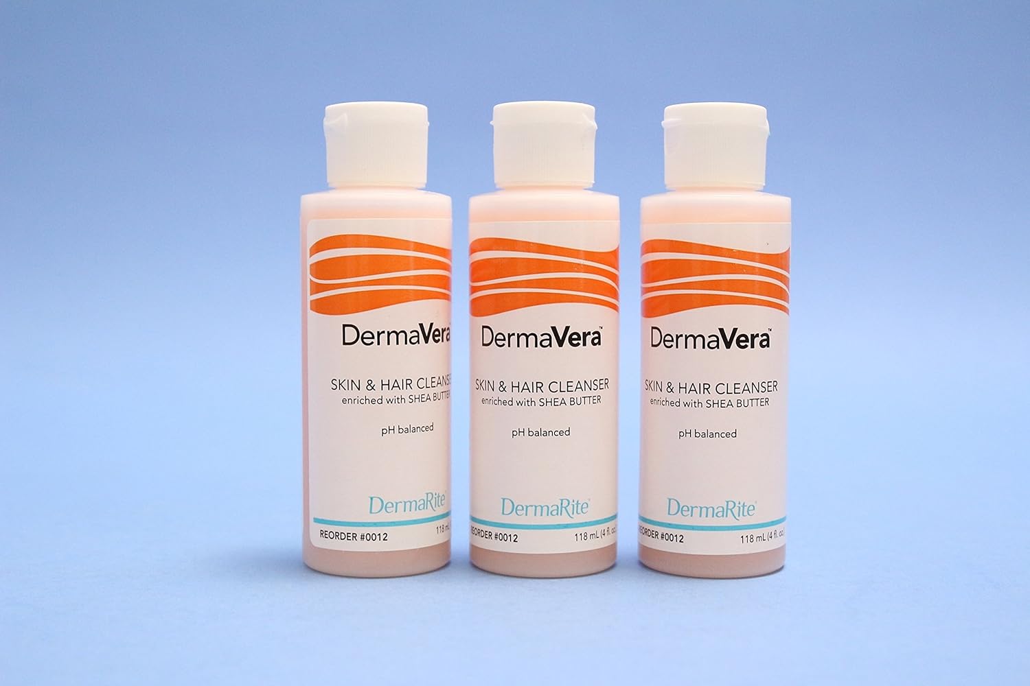 DermaVera Skin and Hair Cleanser 4 Oz Enriched with