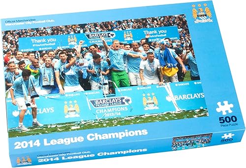 Manchester City FC 2014Liga de Campeones Puzzle de 500piezas diseño
