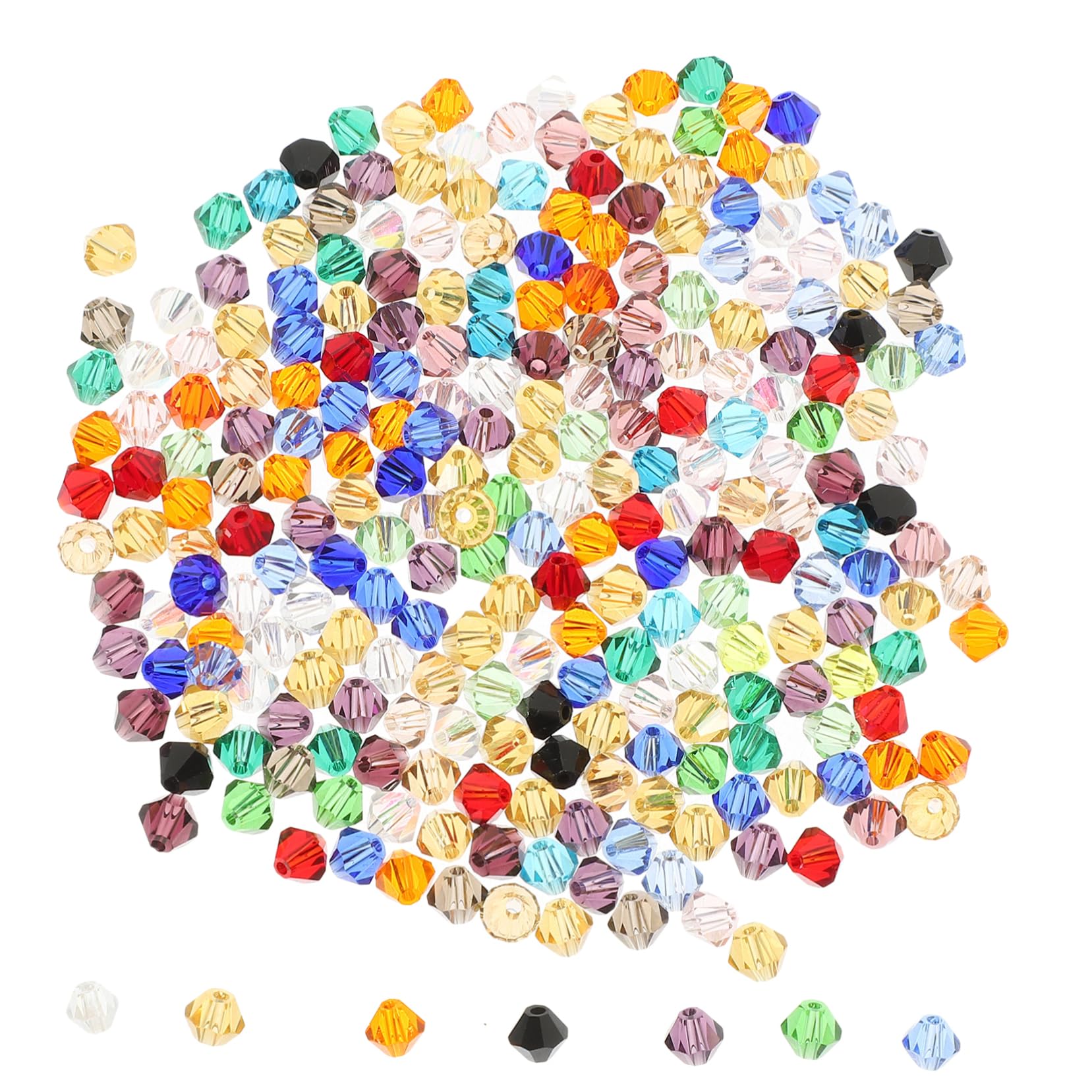 3 Set Perline Colorate Perline Forma Per Creazione Bracciali E Gioielli Per Fai Da Te E Progetti Bigiotteria 280 Pezzi * 3