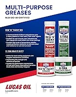 Vista 5 de Aceite Lucas Oil 10301 extrarresistente de 14.5 onzas, Verde