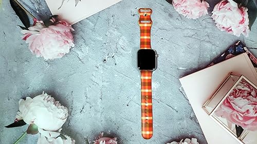 Miniatura 6 de Correa de reloj de otoño compatible con Apple Watch de 1.496 in 1.575 in 1.614 in 1.654 in 1.732 in 1.772 in 1.929 in, correas de repuesto
