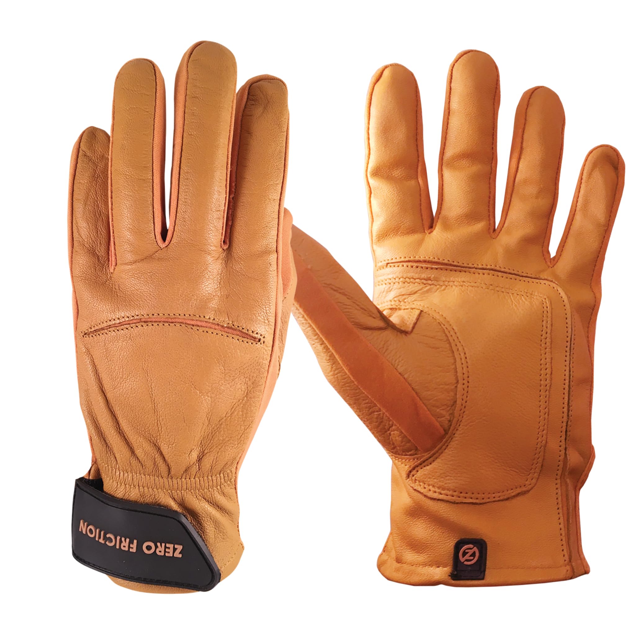 Zero Friction All Leather High Dexterity Universal-Fit Arbeitshandschuhe, Hellbraun, universal, 1 Paar