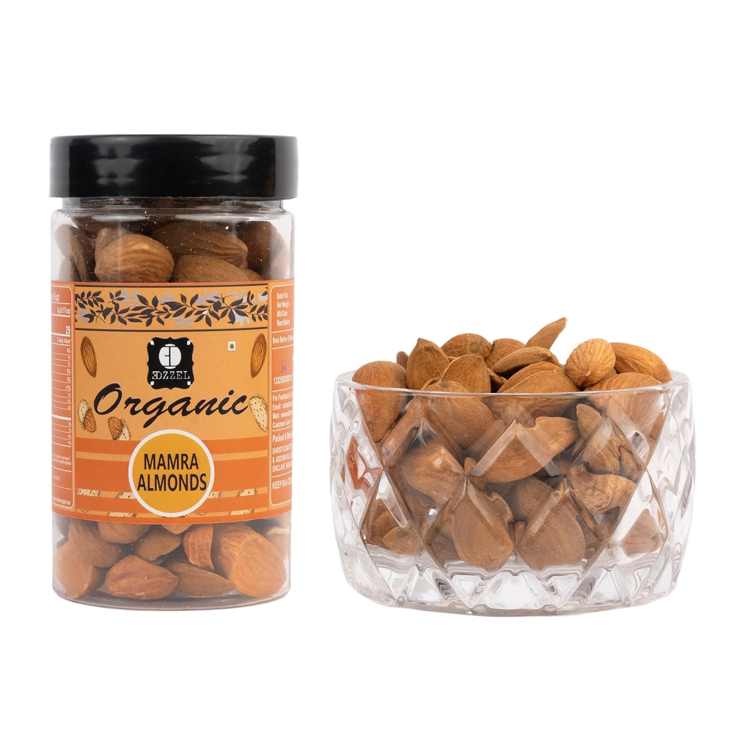 EDZZEL Mamra Almonds | Badam Giri
