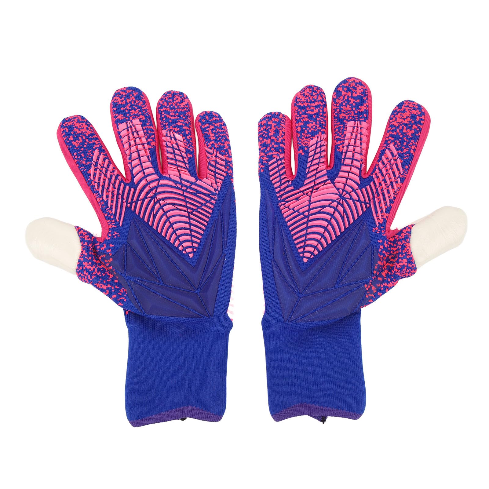 Xolsurg Goalkeeper Gloves Strong Grip Breathable Comfortable for Training 1Pair Soccer Goalie Latex Sports Gloves (18.3mm / 0.72in)