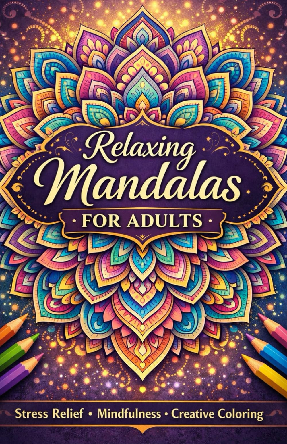 Relaxing Mandalas for Adults: 30 Beautiful Mandalas for Stress Relief, Mindfulness, and Relaxing Adult Coloring – Perfect for Creative Relaxation and Calming Patterns
