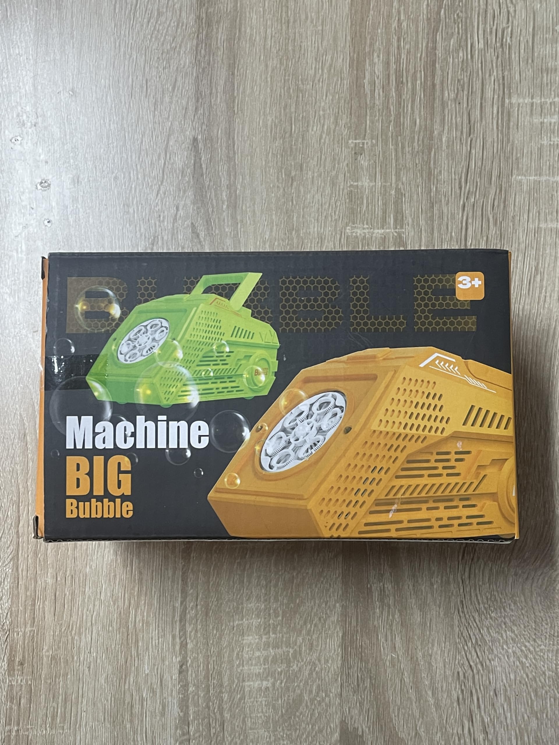 PANACARE Seifenblasenmaschine, Automatische Seifenblasenmaschine 10000+Blasen/Min mit Wiederaufladbare Akku|2*Seifenblasenlösung|Bunte Lichter, Tragbar Bubble Machine für Geburtstag, Party, Hochzeit