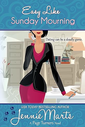 Easy Like Sunday Mourning (A Cozy Mystery Romance) (A Page Turners Novel Book 2)