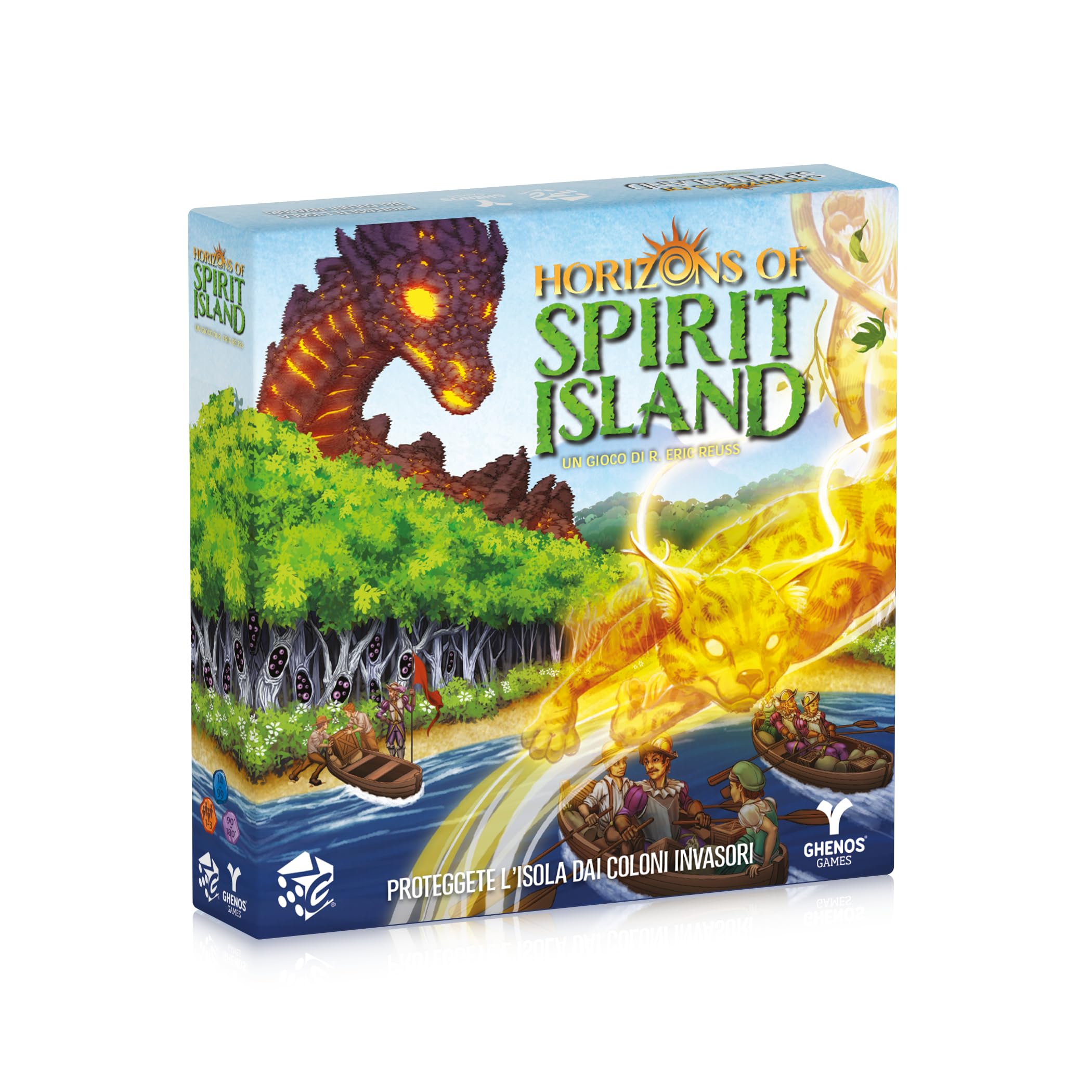 Ghenos Games Horizons of Spirit Island - Italian Edition