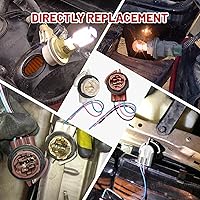 Vista 6 de RED WOLF 3156 3157 Arnés precableado con conector de enchufe de enchufe de enchufe de instalación de bombillas LED se adapta a la mayoría