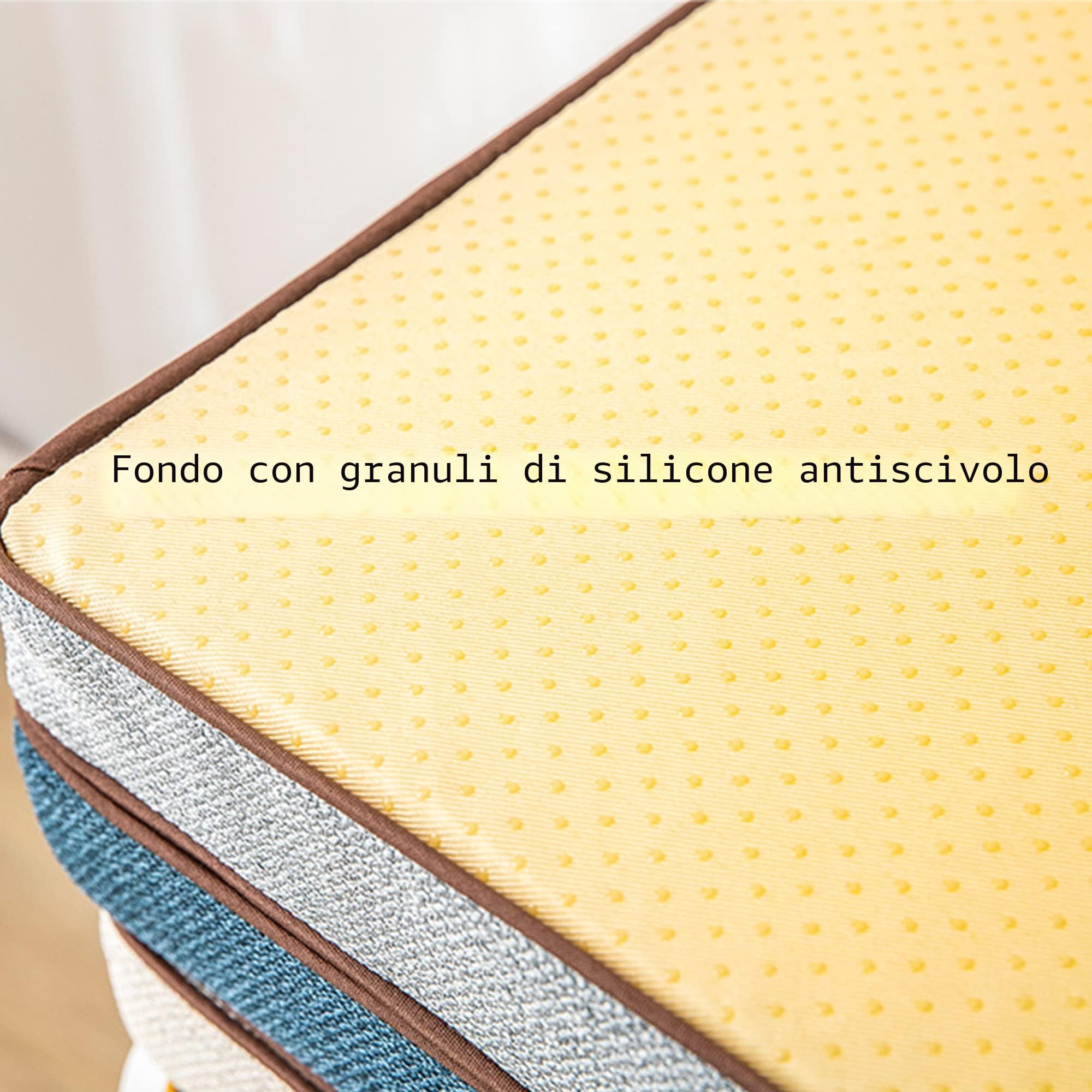 Cuscino per Panca per Mobili da Interno Cuscino per Seduta | 80x40x5cm, Elegante, Set di Materassini Antiscivolo per Divano, per Poltrona e Sedia da Pranzo Dondolo
