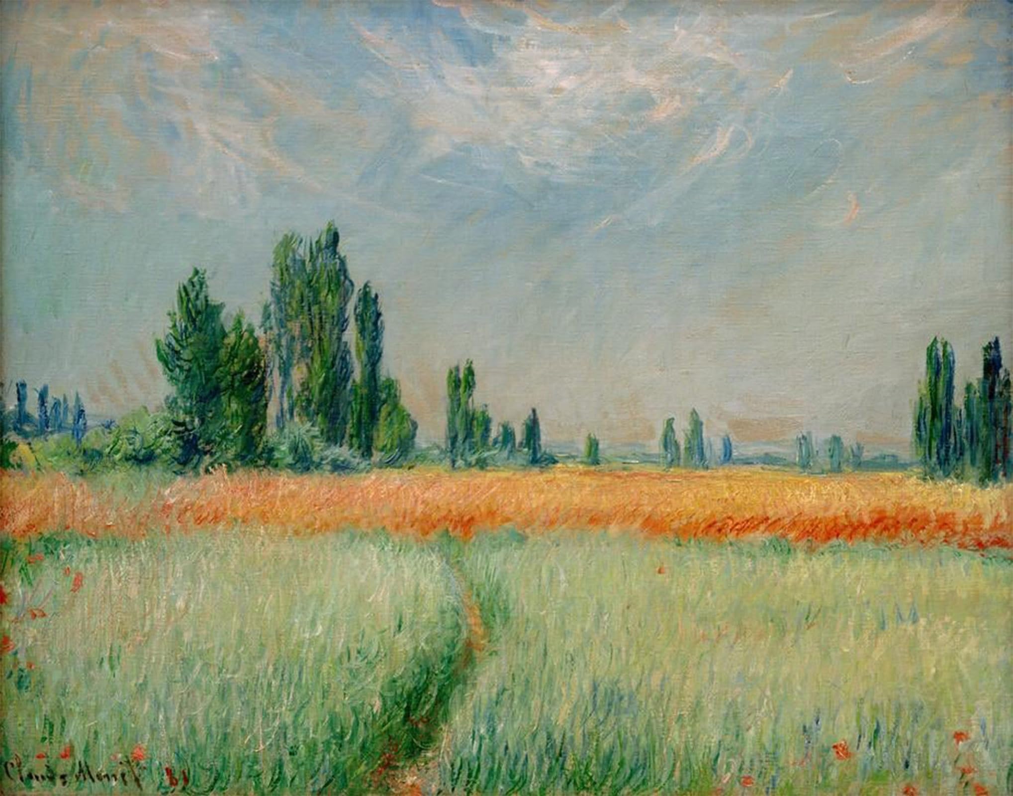 Affiche Graffiti Art de Claude Monet poster déco 60x90cm - 5