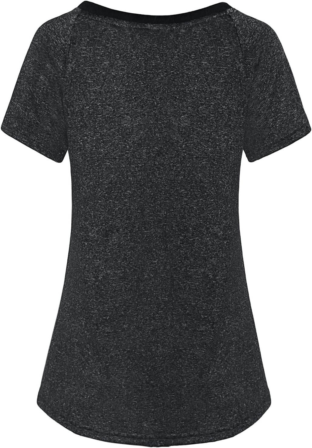 MISS FORTUNE Womens Active Wear Exercise Top Yoga Shirt Workout Clothes - Image 2