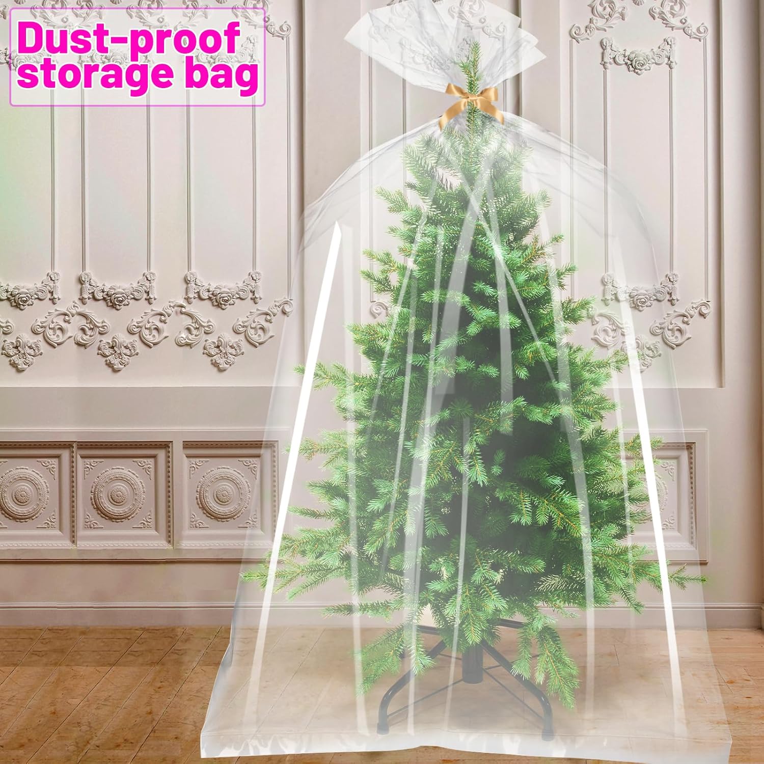 4 Pcs Balloon Bags for Transport with Ties, Large Plastic Balloon Storage Bag 98x59 inches(2pcs) 47x59 inches(2pcs), Giant Clear Carrying Storage Bags for Wedding Birthday Party Supplies 4 Pack image 4 of 7 B0F4R3XQQC