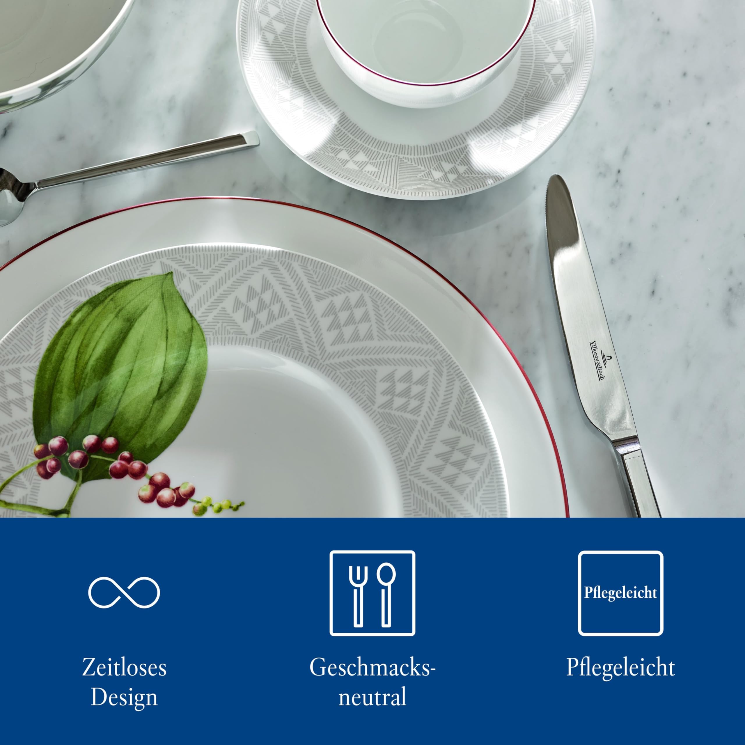 La Classica sztućce stołowe 113-częściowy Lunch