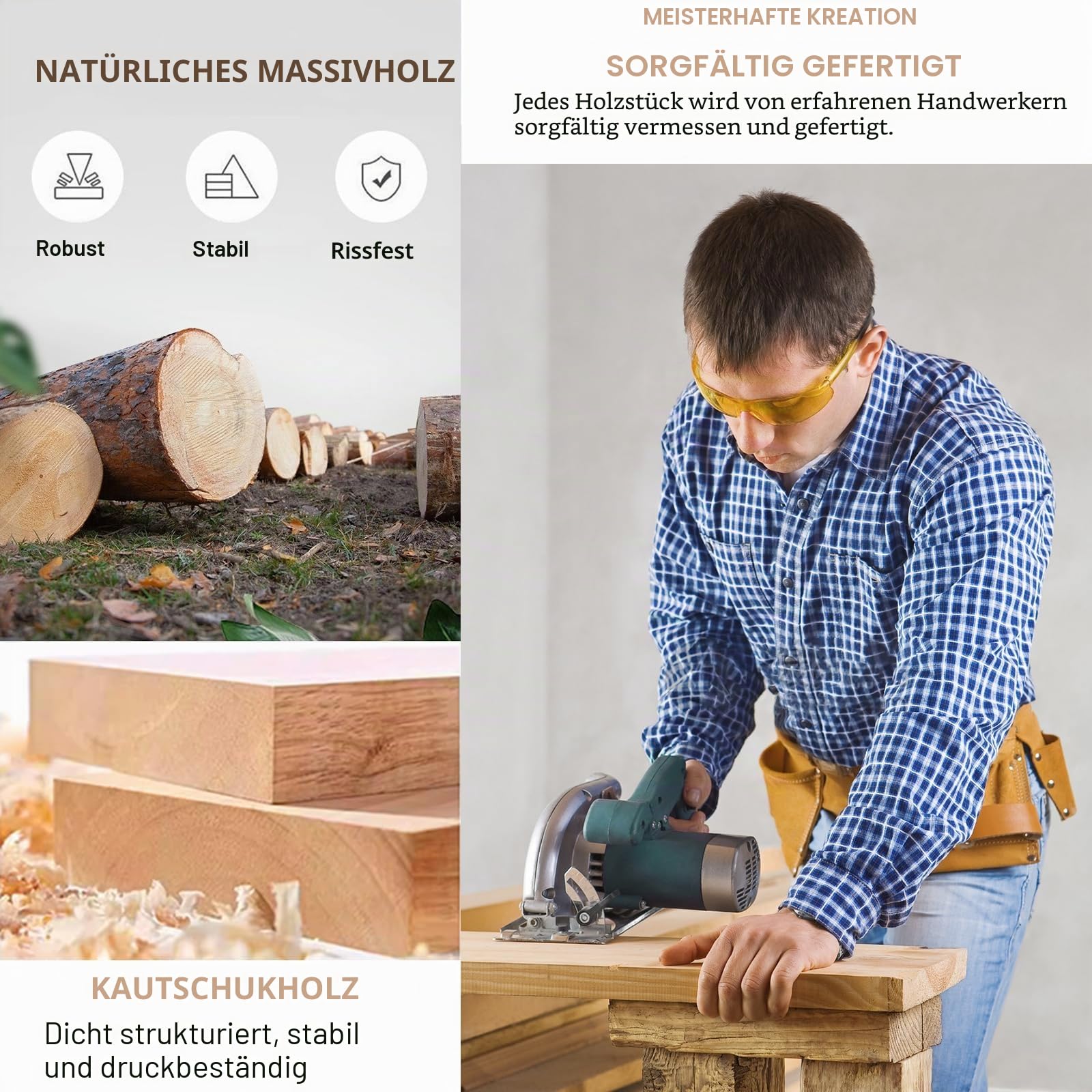 Massivholz 3-in-1 Klappleiter-Stuhl, umwandelbarer Trittstuhl & Ausstellregal, 4-stufige Multifunktionsleiter, doppelte Verwendung für Zuhause, Küche, Bibliothek (Walnussfarbe, 46)