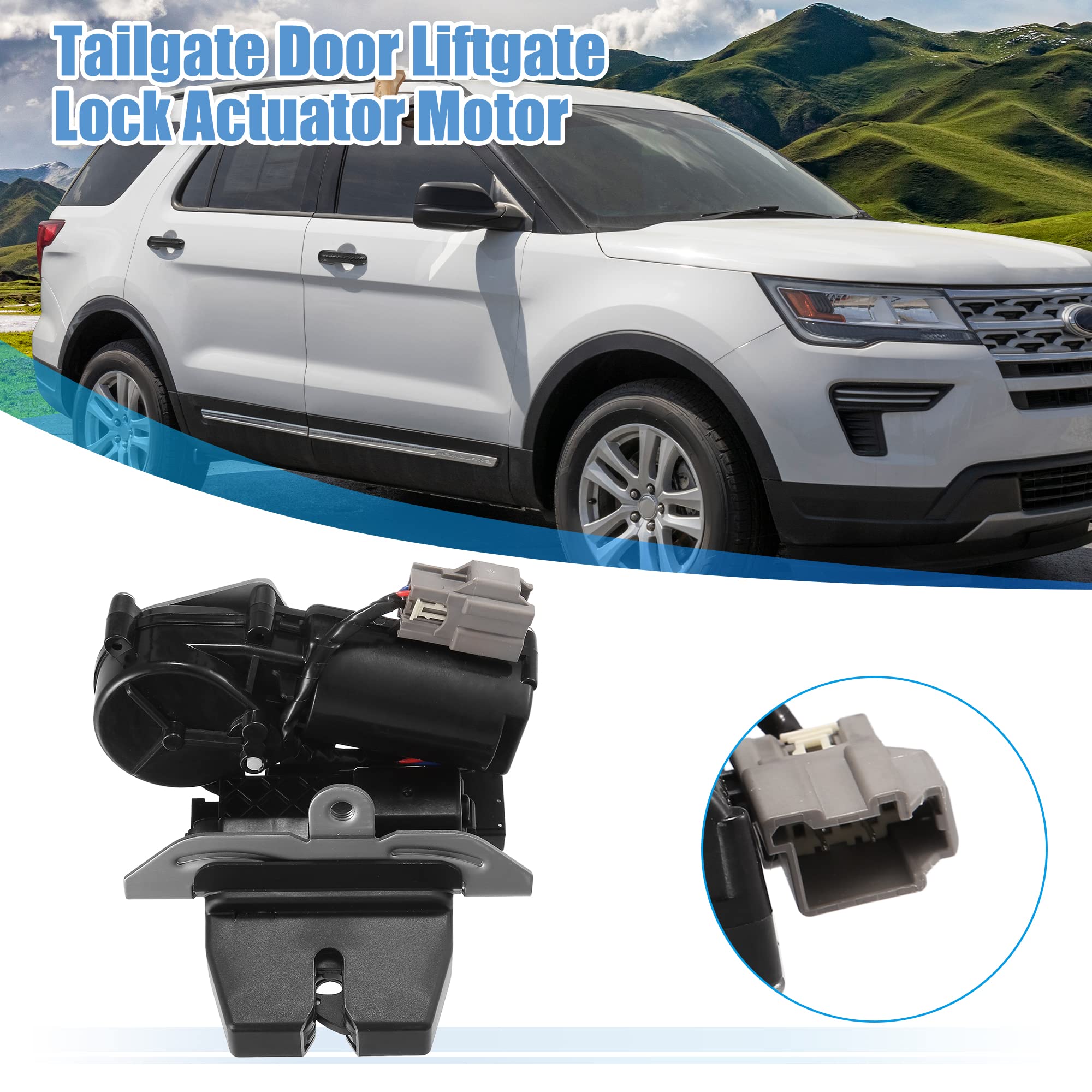 Amazon.com: X AUTOHAUX Liftgate Trunk Lock Actuator Motor Tailgate