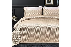 Whale Flotilla Silky Soft Champagne Comforter Set King