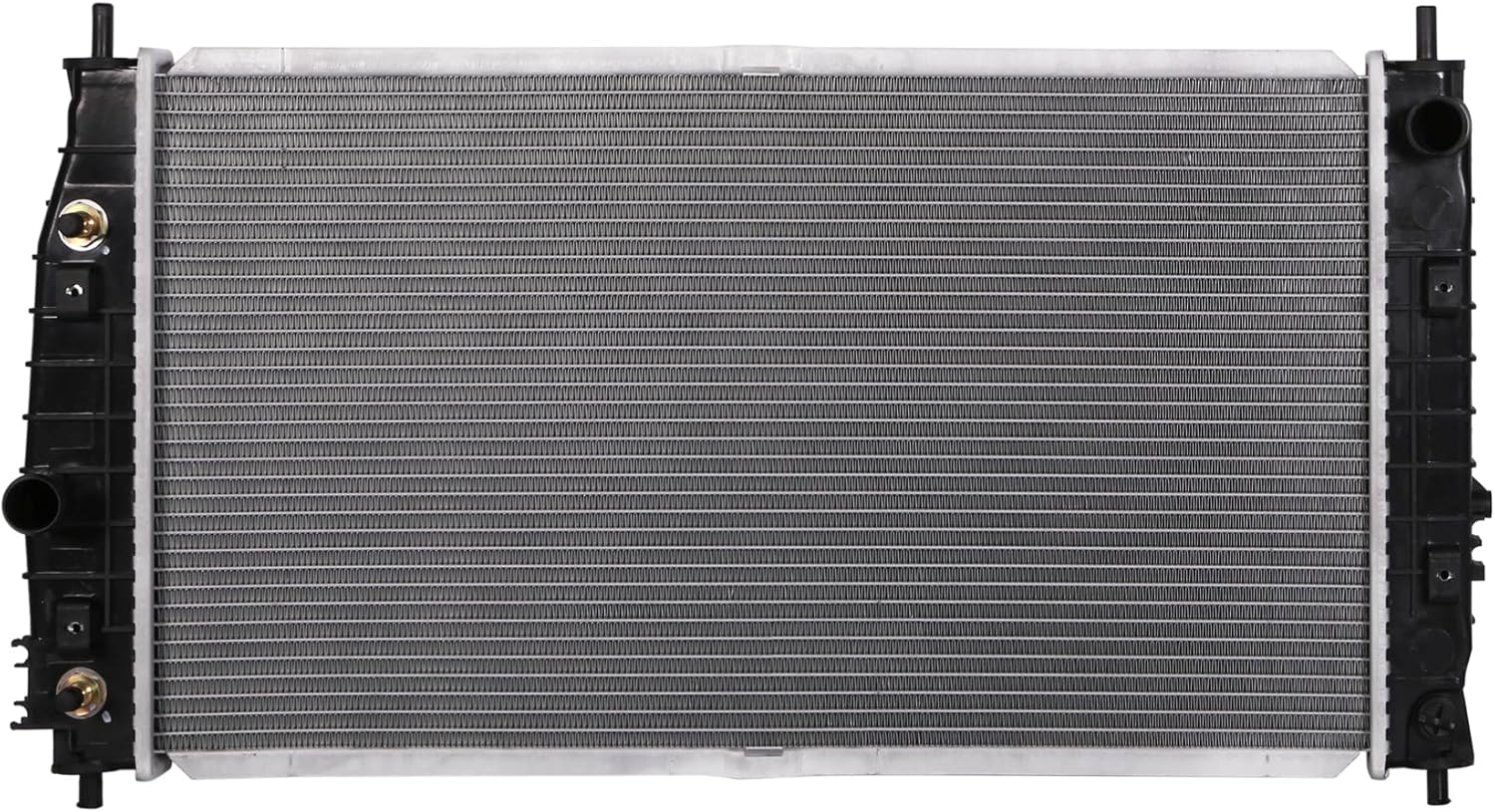 Lynol Cooling System Complete Aluminum Radiator Compatible With 1998-2004 Chrysler 300M Concorde Intrepid 1999-2001 LHS V6 2.7L 3.2L 3.5L Crossflow Direct Replacement
