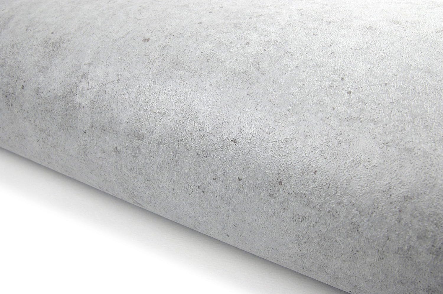 Very Berry Sticker Vintage Light Gray Concrete Vinyl Wallpaper (24" x 118", Concrete Texture, Light Gray) Peel and Stick Countertops Waterproof Light Gray (118")