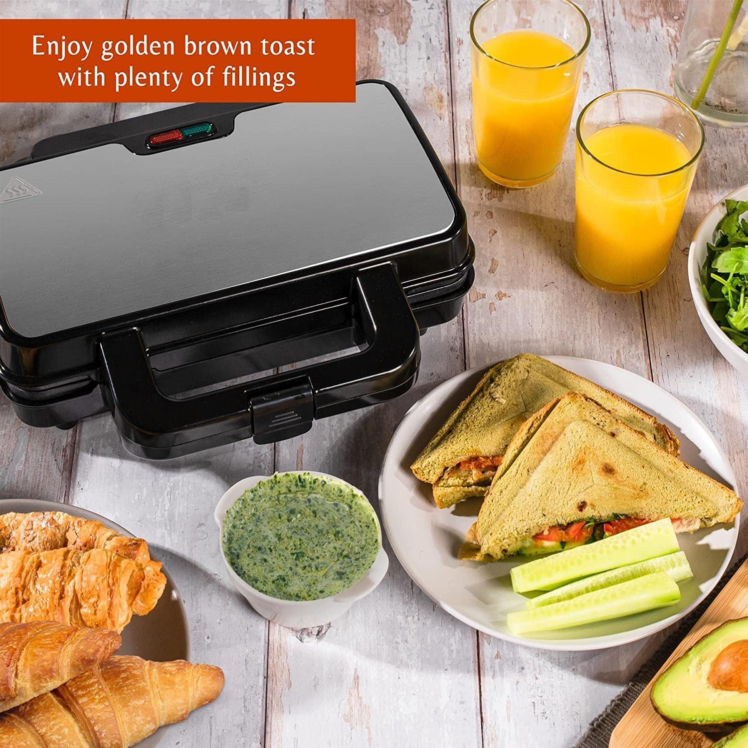 Gionee Big Jumbo Bread Xl Size Deep Fill Electric Automatic