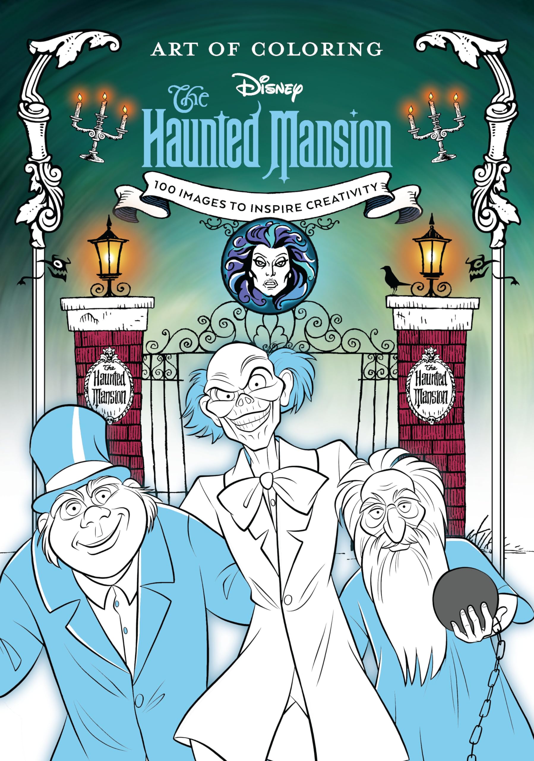 Disney Editions Art of Coloring: The Haunted Mansion Taschenbuch, US Import