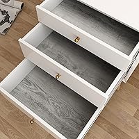 Vista 5 de LACHEERY Papel de contacto de madera gris mate de 15.8 x 276 pulgadas para encimeras, papel de contacto de grano de madera grueso impermeable, papel