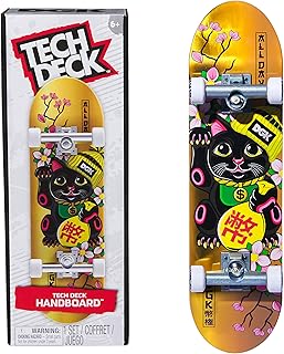 TECH DECK、DGKハンドボード;本物のミニスケートボード、男の子と女の子向けの子供用おもちゃ、対象年齢6歳以上(手のみ使用)。