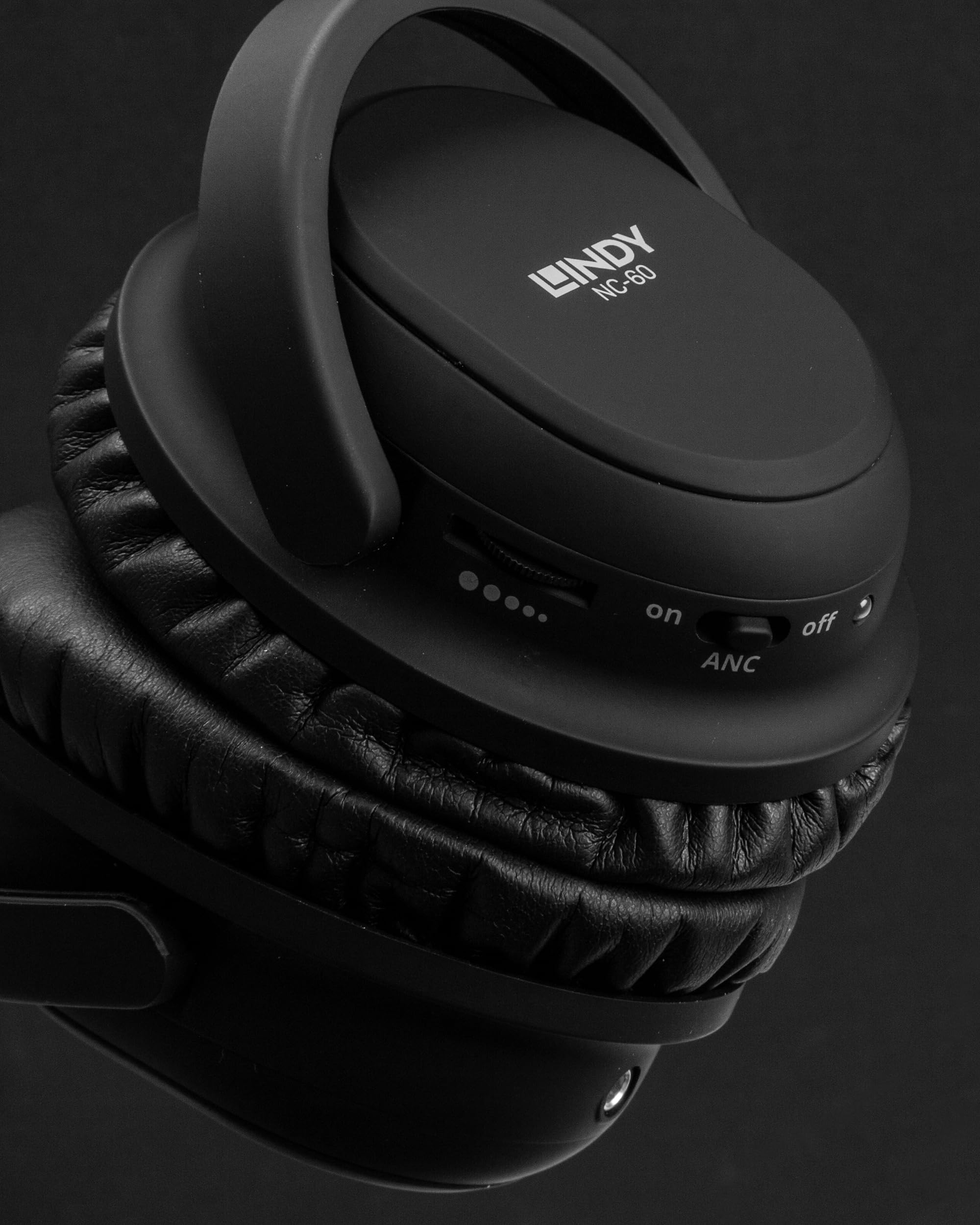 Lindy 20424 Casque Audio NC-60 à réduction de Bruit
