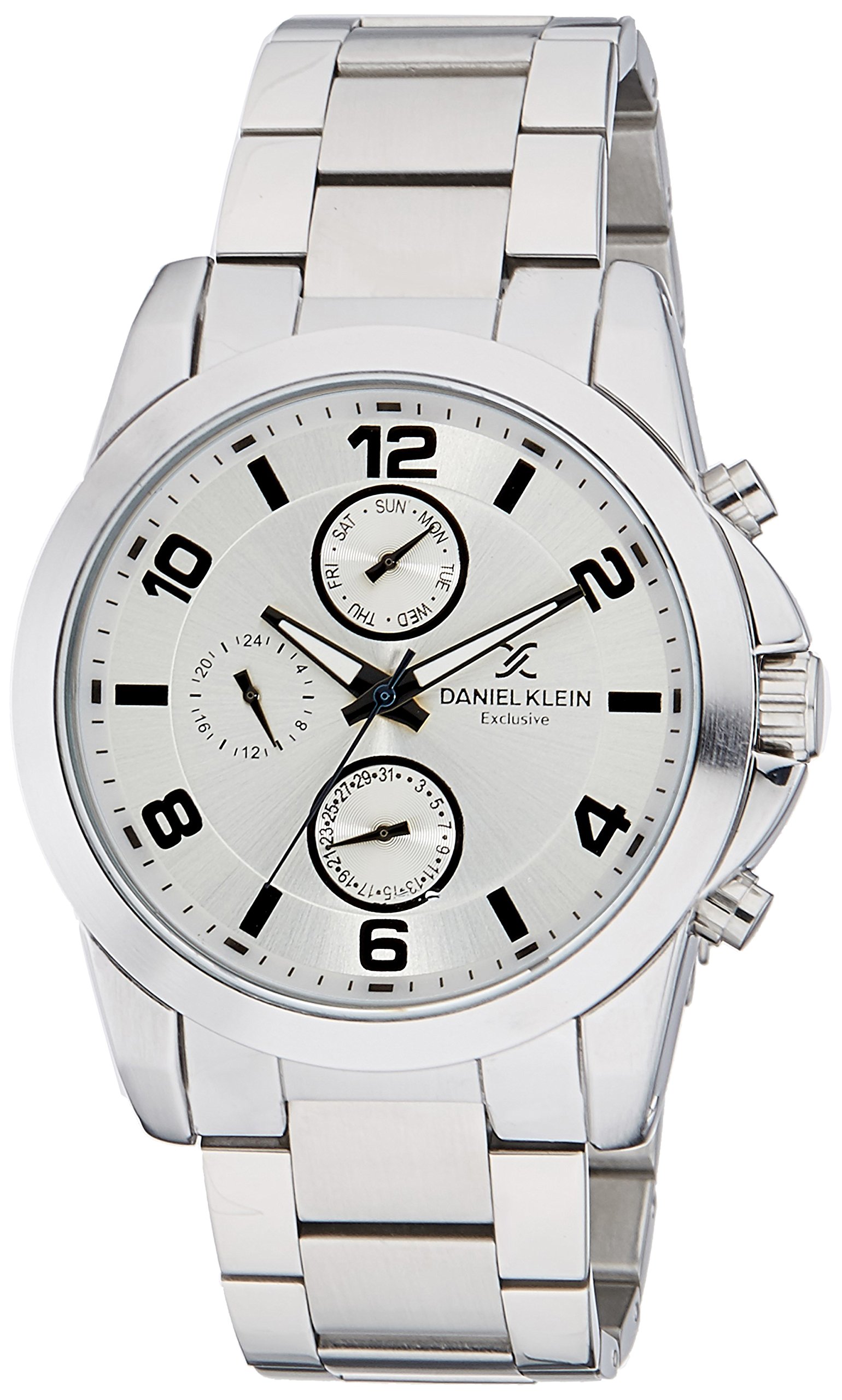 DANIEL KLEIN Analog Silver Dial Mens Watch-DK10788-5 (B01BYI6WEE) Amazon Price History, Amazon Price Tracker