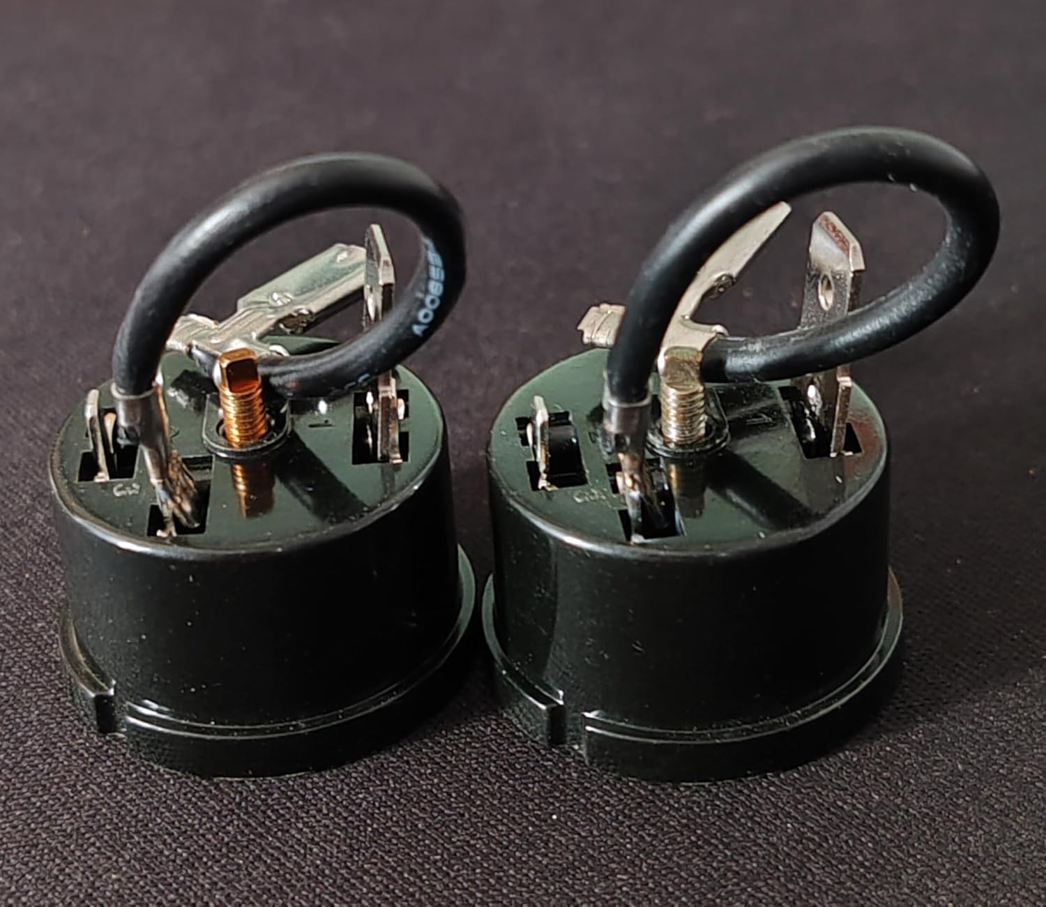 B95-120 Refrigerator Freezer Compressor Overload Protector with Line Protector (2PCS)