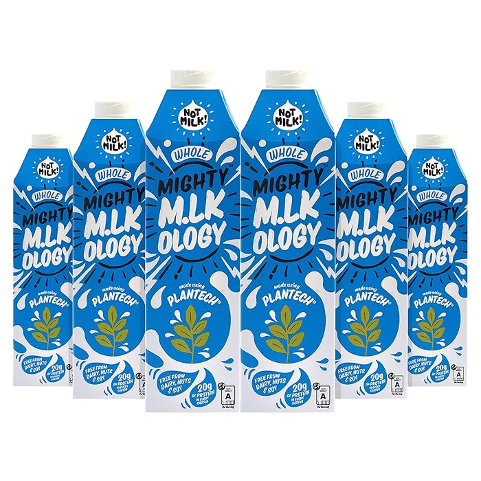 Buy Mighty M.lkology Whole Oat Milk Vegan, Dairy Free Milk Alternative (6x1L) Looks