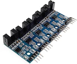 5PCS Slot Type IR Optocoupler Speed Sensor Module LM393 for Arduino ...