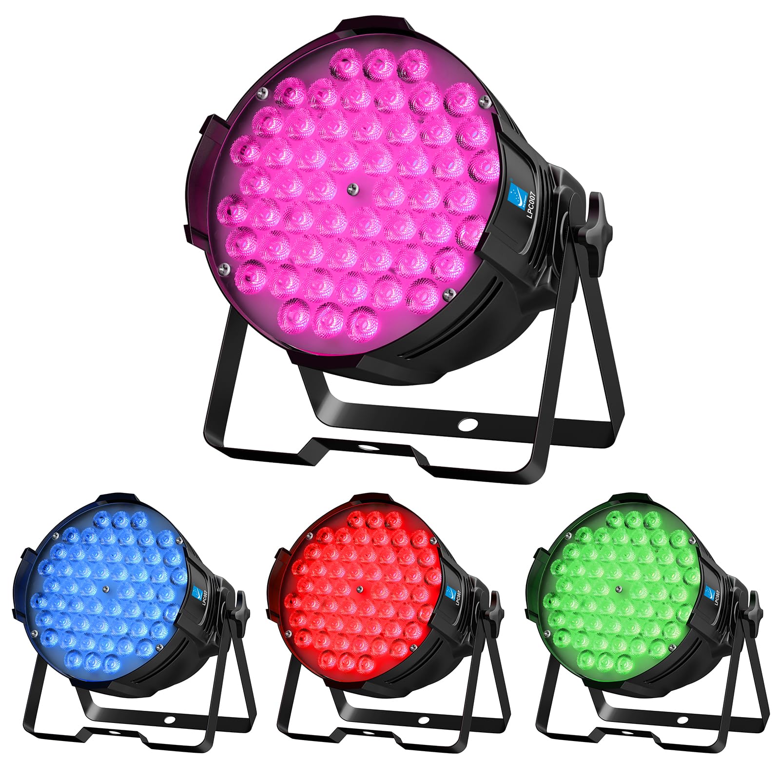 Big Dipper LED Stage Lights Par Lights 54X4W RGB Bright Lighting
