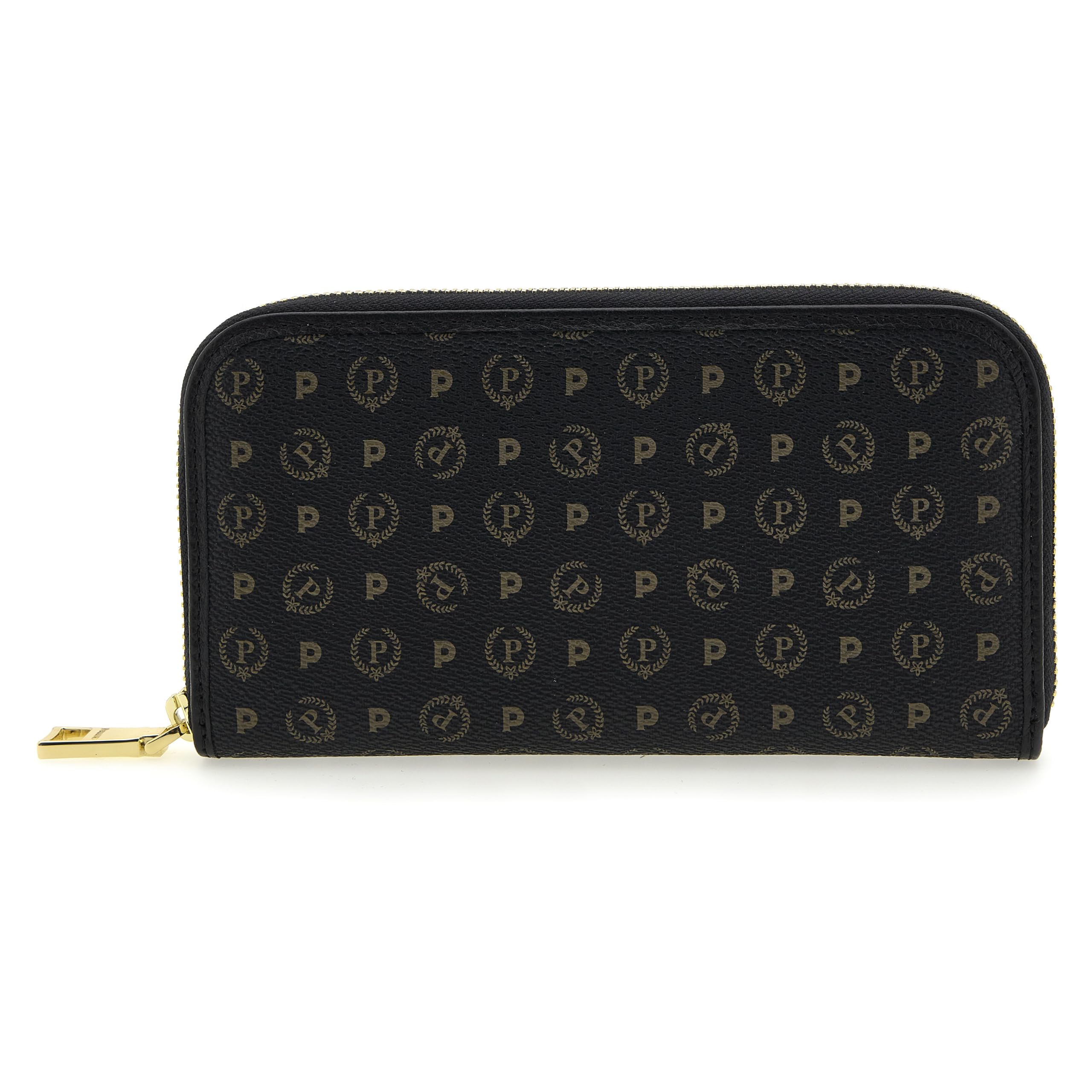 Pollini Heritage Zip Around Logo Classic Wallet