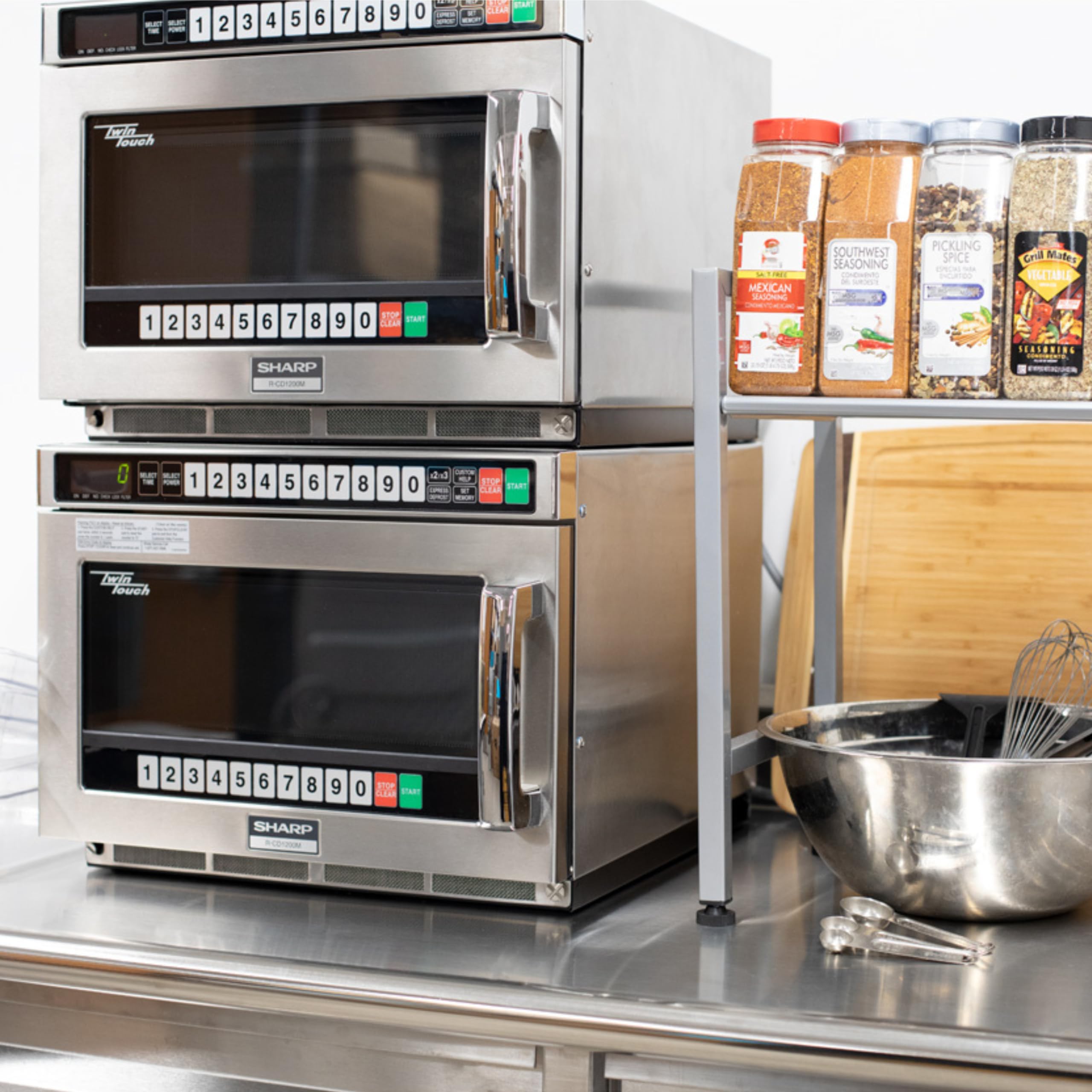 Amazon.com: Sharp R-CD1800M Commercial Microwave Oven, TwinTouch