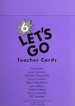 Let's Go Teacher Cards- Let’s Begin ~ 6 Let's Go: Teacher Cards 6: Level 6 : Varios Autores: Amazon