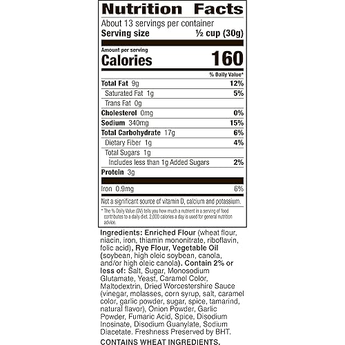 Miniatura 2 de Gardettos Mezcla de aperitivos chips de centeno de ajo tostado 14 onzas