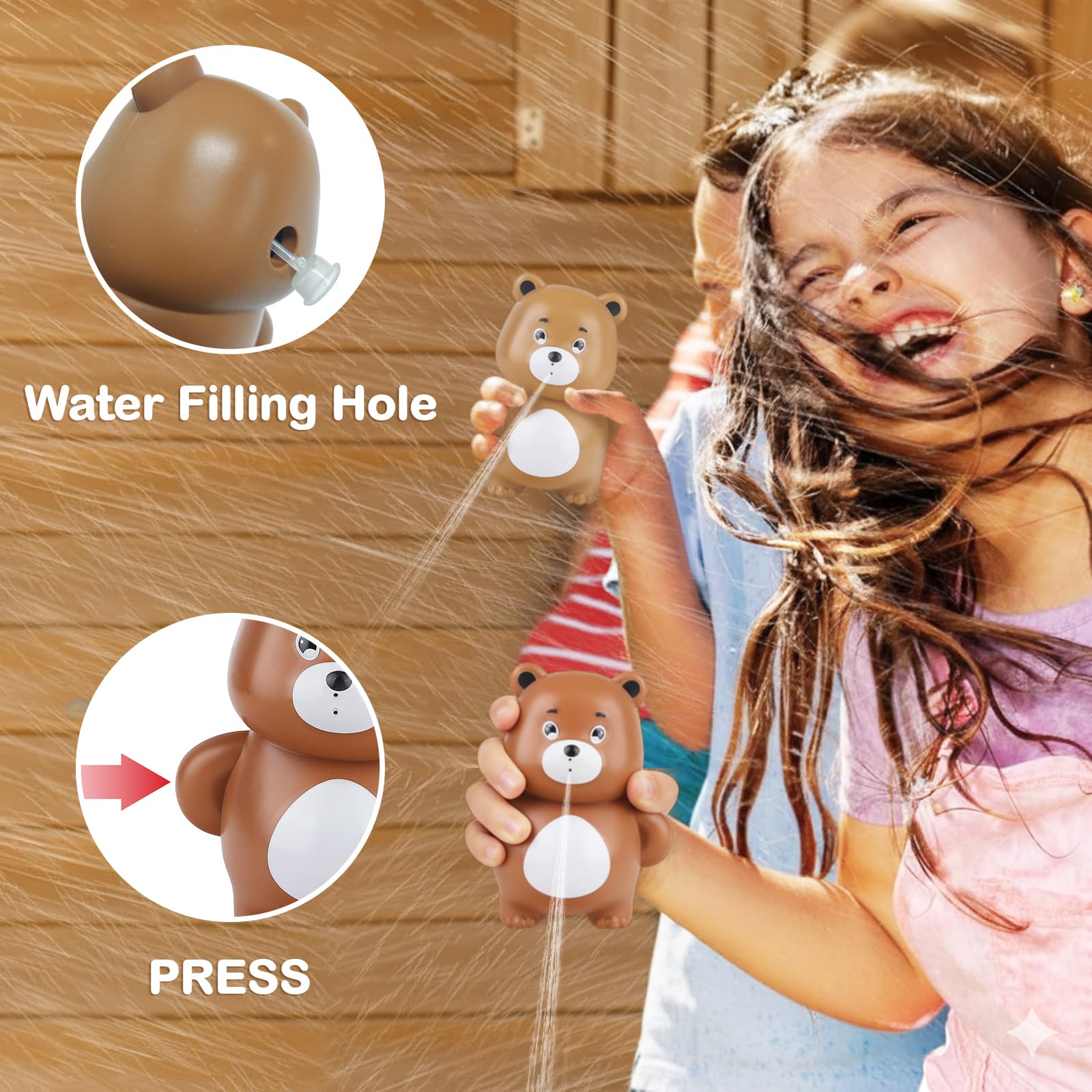 SHUCHING 14 Boules de Bain Enfants Bio, Bombe de Bain Animaux Enfants avec un Pistolet à Eau pour Garcons Filles Pâques Anniversaire