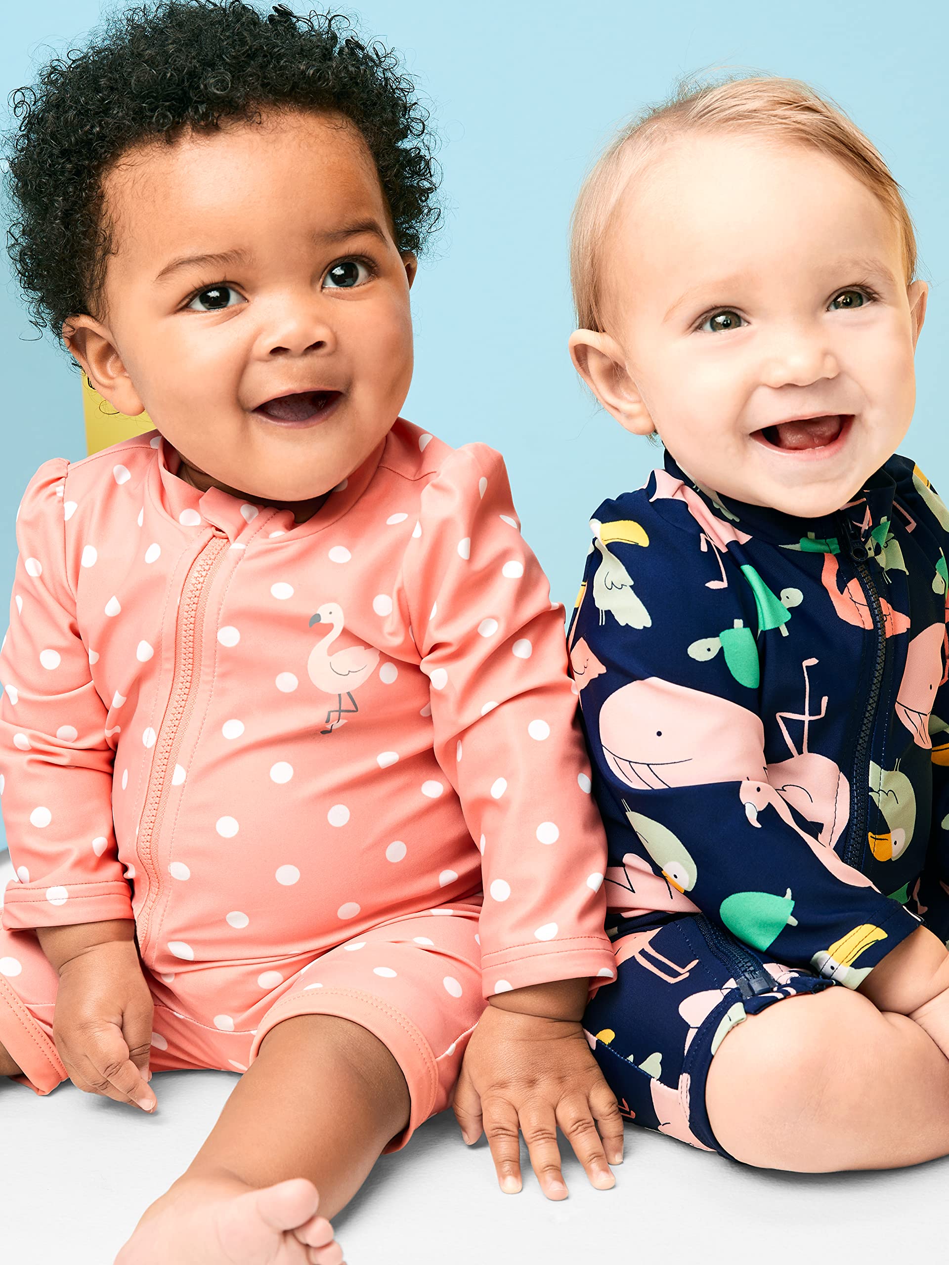 Simple Joys by Carter's Maillot de Bain Une Pièce Lot de 2 Bébé Fille