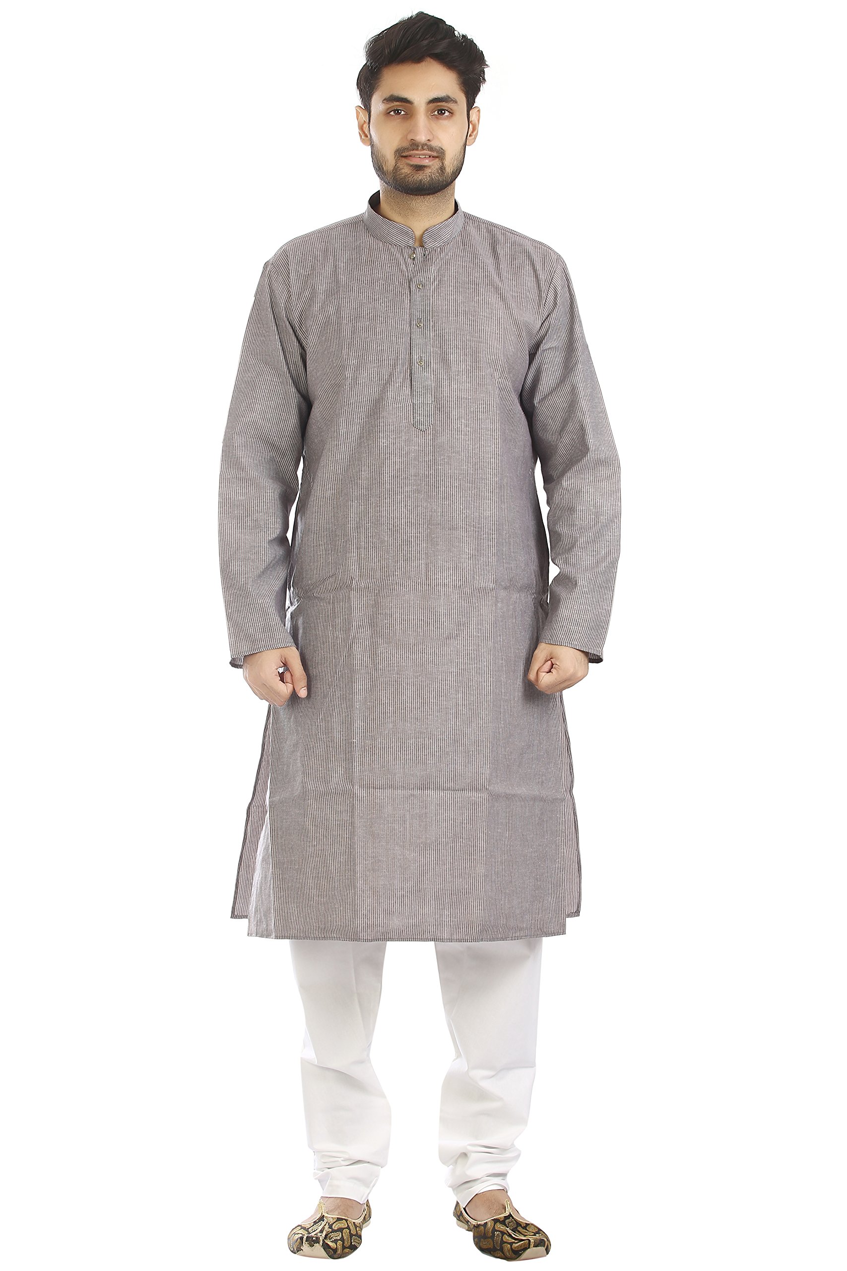 ForumMen's Striped Pattern Ethnic Set