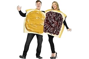 Adorable Unisex Adult Peanut Butter & Jelly Costume Set