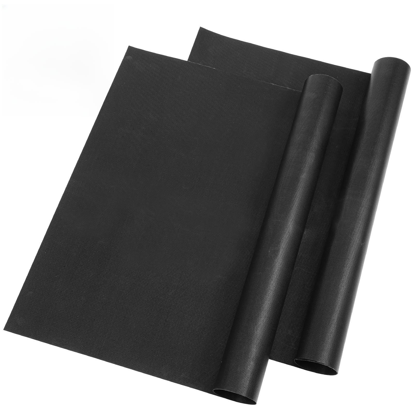 XLIUAX 2 Pack Universal Oven Liners, 40x50cm Oven Liners for Bottom of Oven Non Stick BBQ Grill Mats Reusable Oven Baking Protector Sheets for Most Cookers