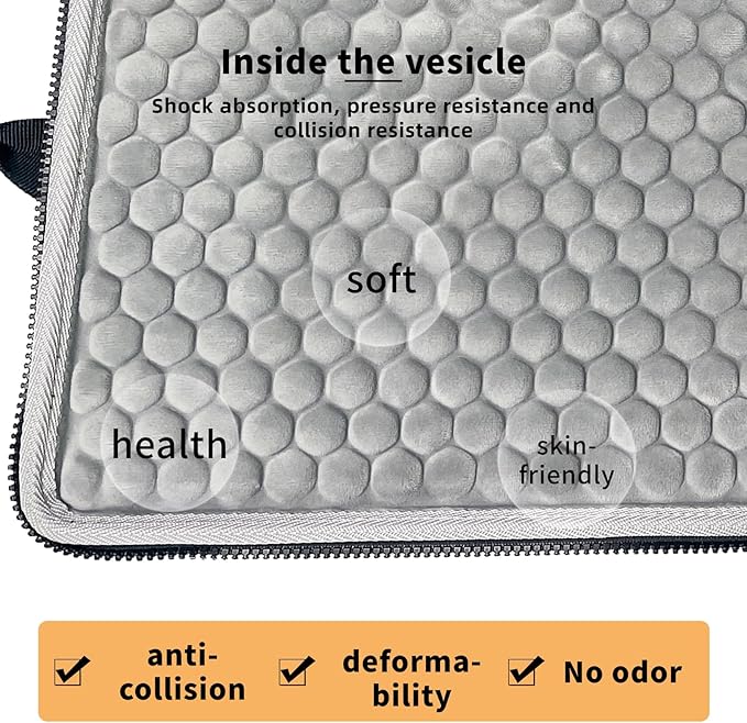 Funda para laptop para juegos de 18 pulgadas, estuche protector EVA antichoque miniatura 4