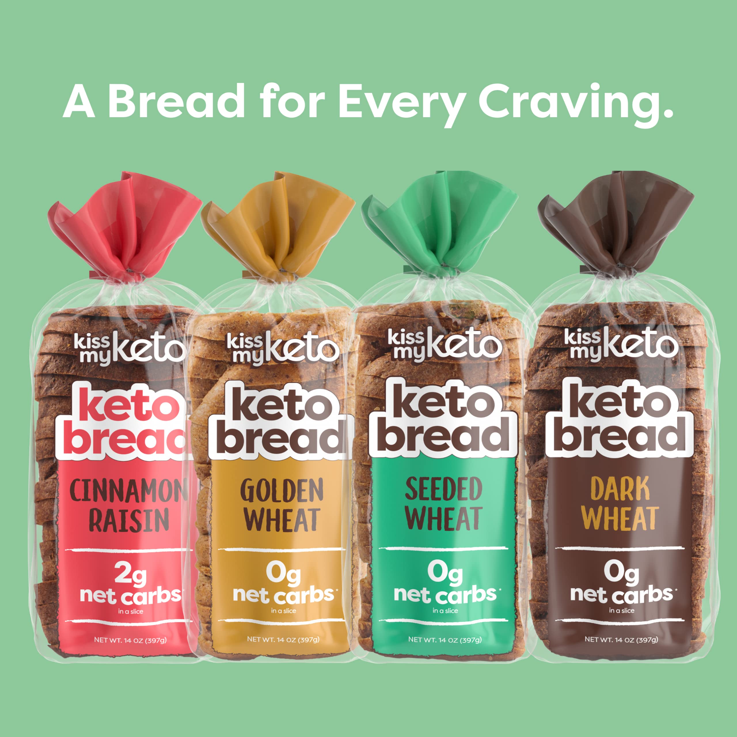Kiss My Keto Bread Zero Carb — Grain & Seed 6g Protein