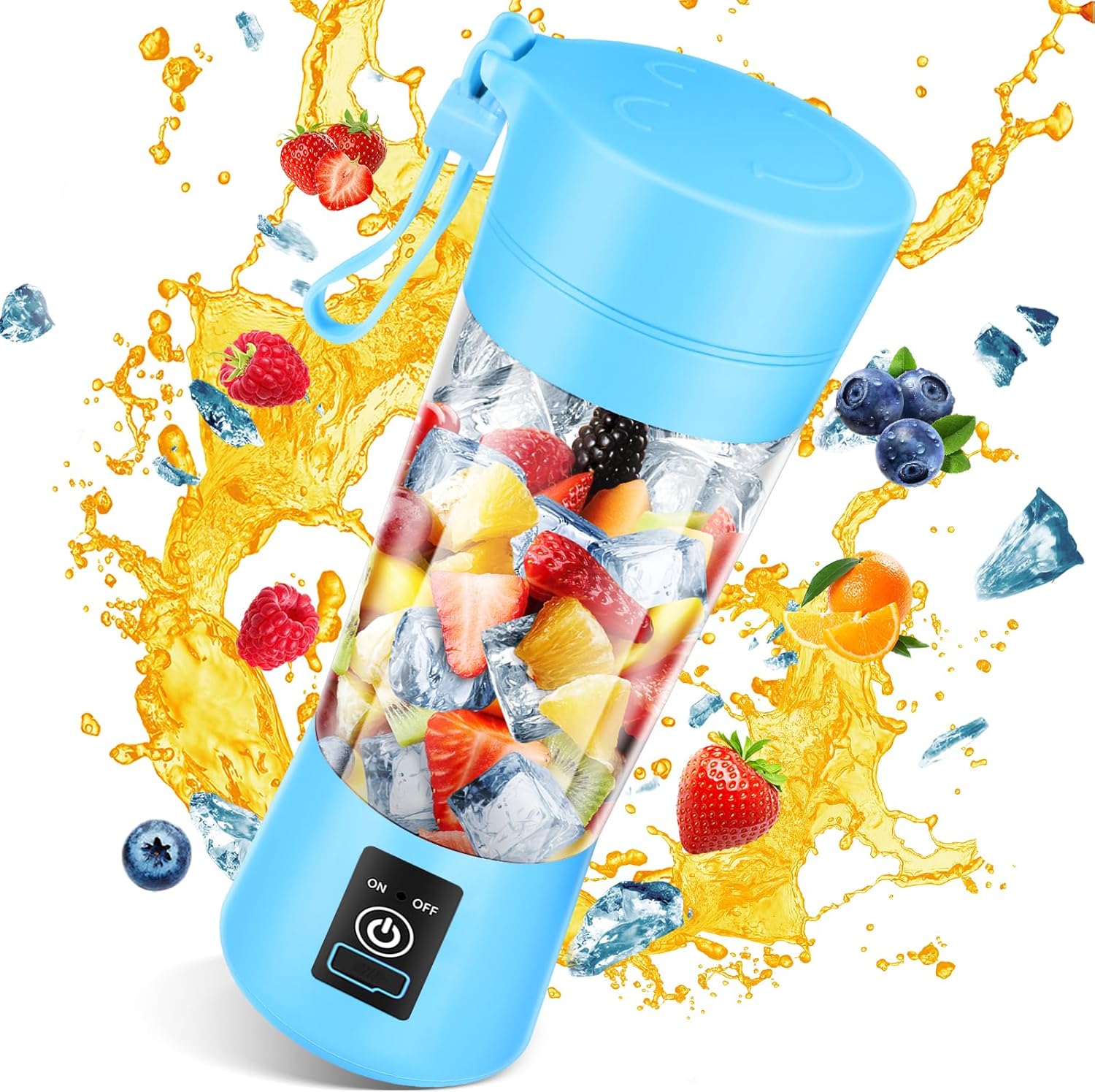 RESSYYT Portable Blender, Personal Blender for Shakes & Smoothies