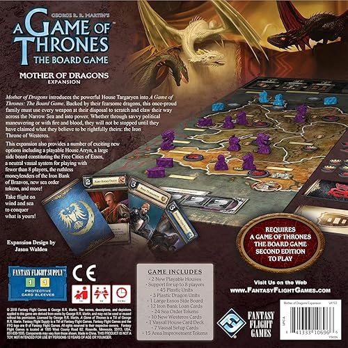 Miniatura 7 de Fantasy Flight Games , juego de mesa de Juego de Tronos: Expansión de la Madre de Dragones